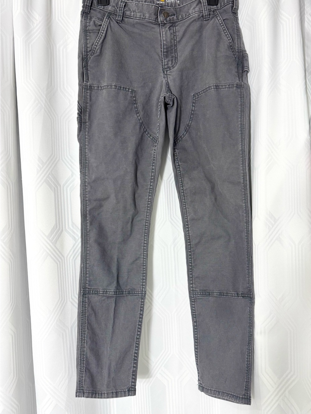 Carhartt Women’s Grey Slim Fit Cargo Pants #103223 Size 8R